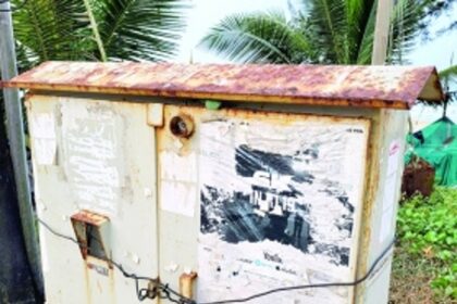 Electricity department waiting for accidents?