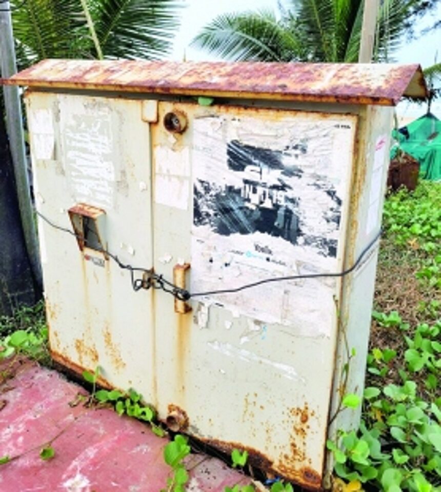 Electricity department waiting for accidents?