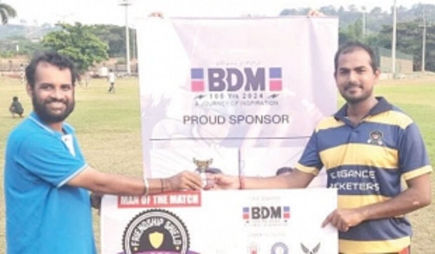 Elegance Cricketers beat Ponda Strikers by 93 runs