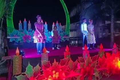 Embracing the Season: South Goa's Betalbatim Church Square Radiates Christmas Cheer Through Extended Advent Festivities