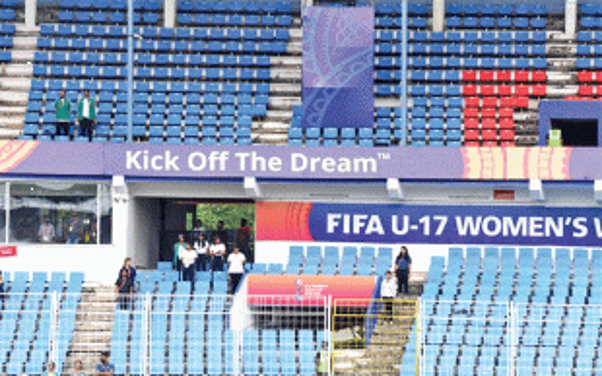 Empty stands greet top young players from the world over