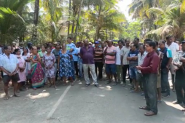 Emptying the Velsao pond an excuse for double tracking work