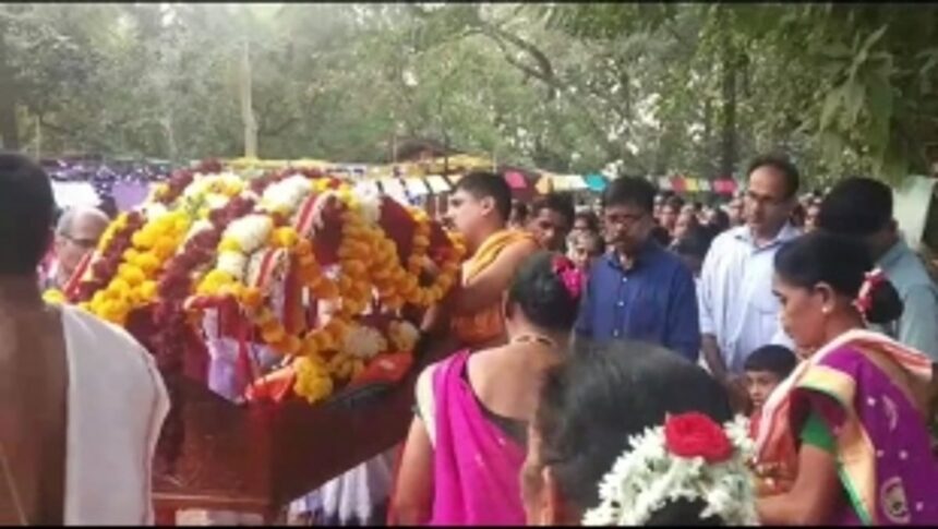 Enchanting Dattajayanti Celebration Unfolds at Pernem's Panshiwada with Stunning Rangoli, Palkhi, and Aarti