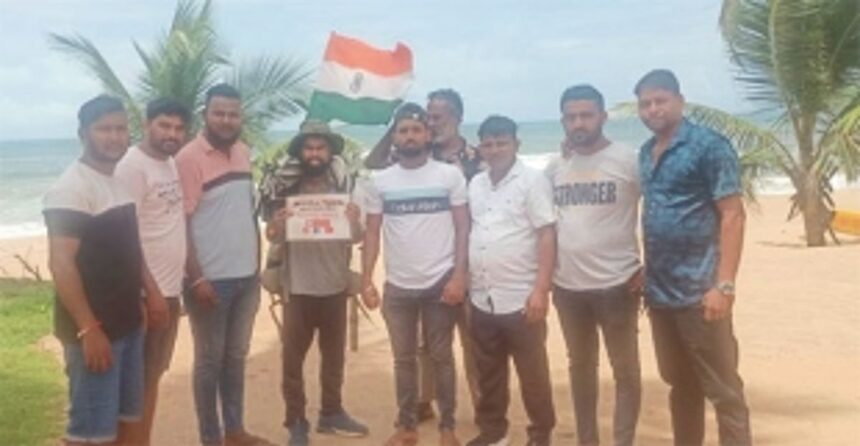 Engineer-turned-explorer treks 6,830 km across ten States, arrives at Baina beach