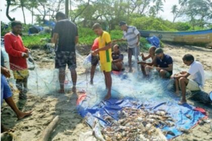 Enjoying a great catch at ‘Ramponnkaranchem Fest’