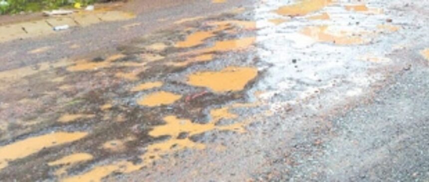 Enough is enough, potholes repair works delayed 1 Enough is enough, potholes repair works delayed