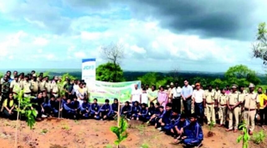 Enriching the landscape: Forest Dept plants 5,000 saplings across Goa