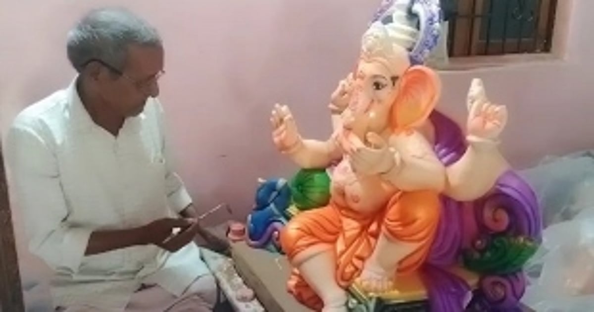 Environmental concerns arise as PoP Ganesh Idols disguised as clay allegedly sold under govt. subsidy scheme