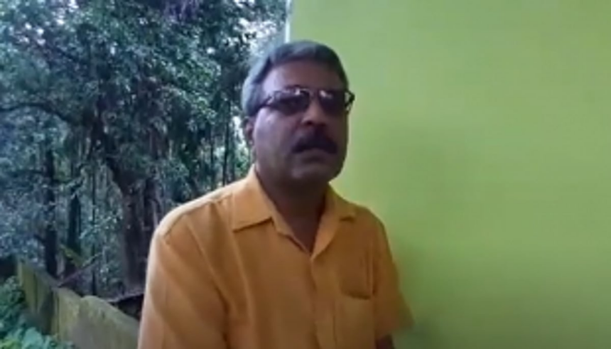 Environmentalist Rajendra Kerkar rings alarm bell