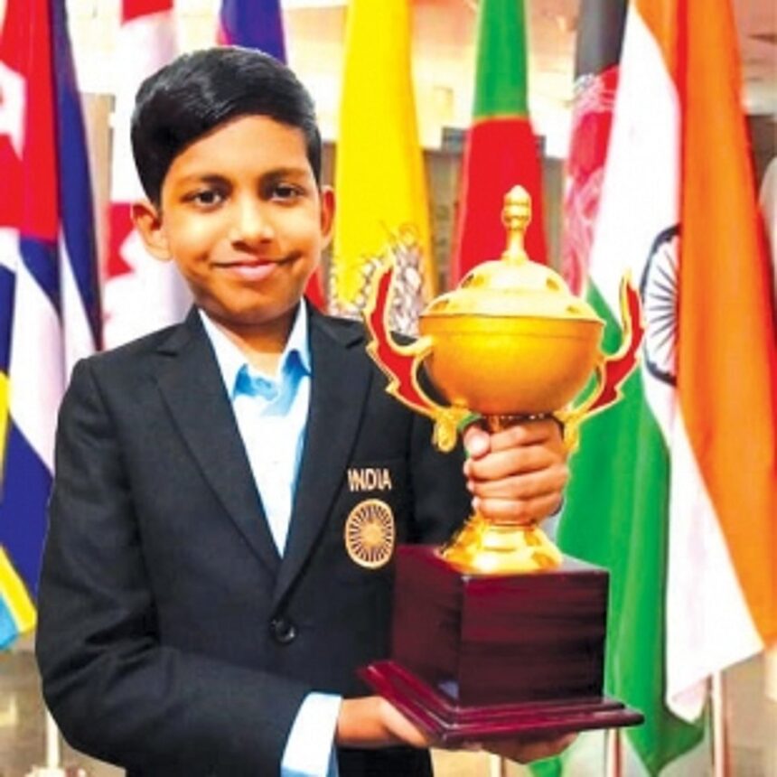 Ethan climbs WC Podium