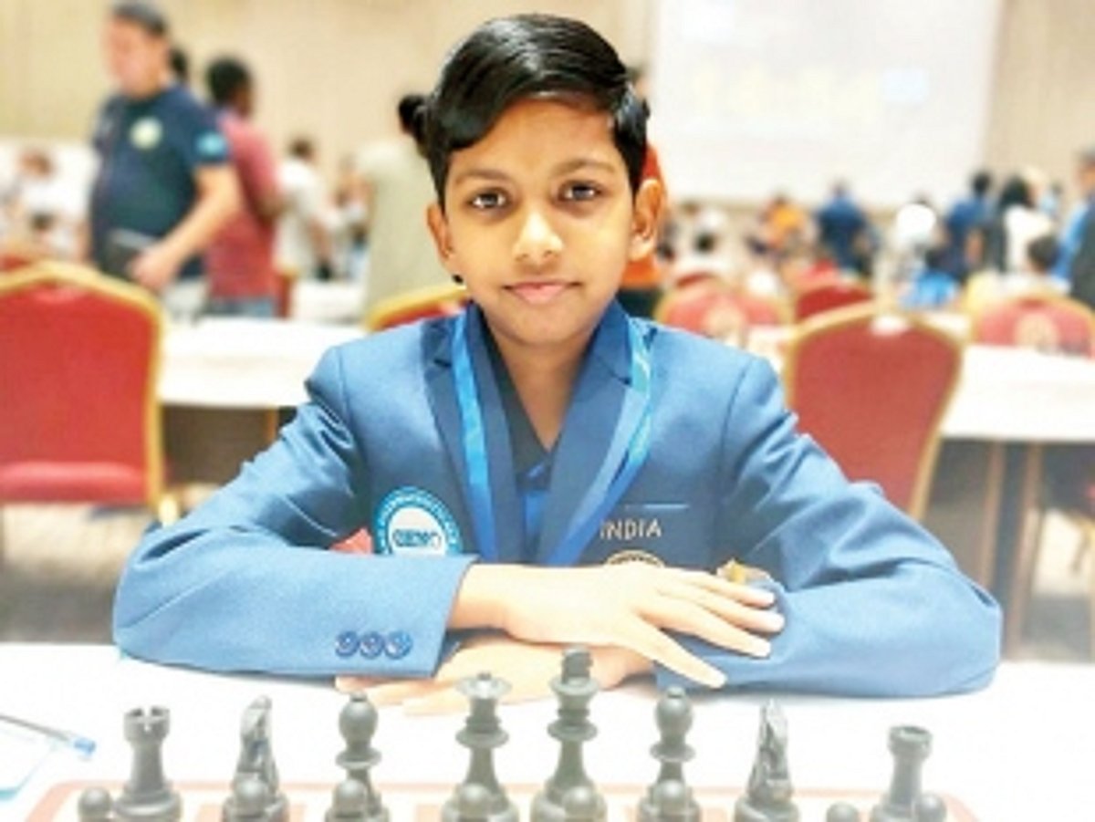 Ethan shines at World Cadets Chess C’ship