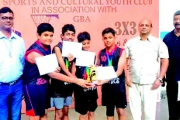 Euronation, Sharda Mandir School steal limelight at All-Goa 3X3 Basketball Tourney