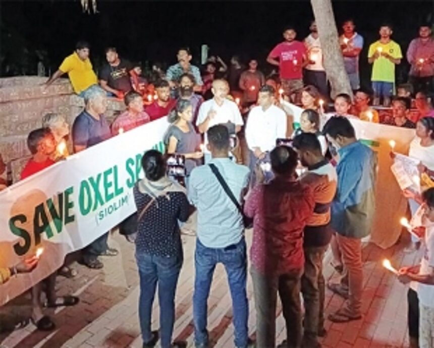 Evironmentalists, villagers join hands to protect Oxel’s medicinal spring