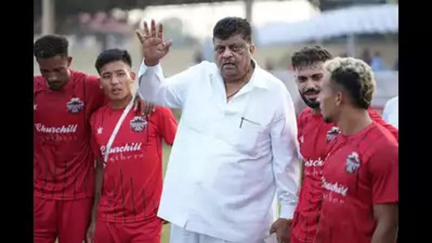 Ex MP & Ex CM Churchill Alemao dreams of India's football World Cup spot as Churchill Brothers clinch I-League 1 Ex MP & Ex CM Churchill Alemao dreams of India's football World Cup spot as Churchill Brothers clinch I-League