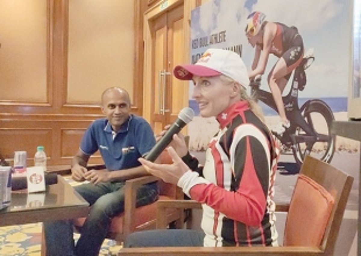 Excited to race in the first Ironman 70.3 race in Goa and India: Natascha Badmann