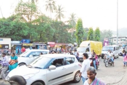 Exit, entry to Ponda town, a Herculean task