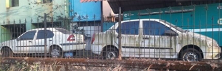 Expensive vehicles belonging to WRD gather rust