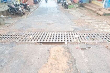 Exposed iron drain grates pose risk  to motorists, pedestrians at Marcel
