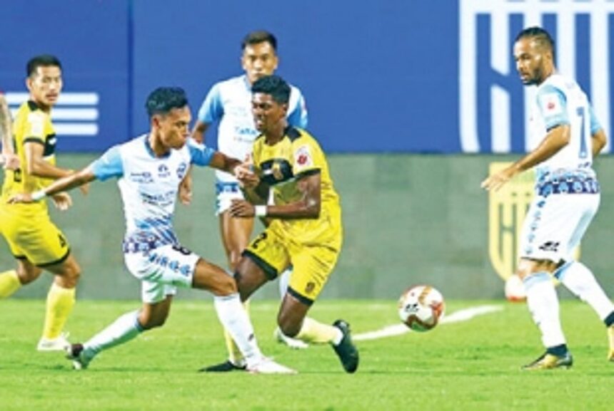 Eze strikes to hold Hyderabad FC