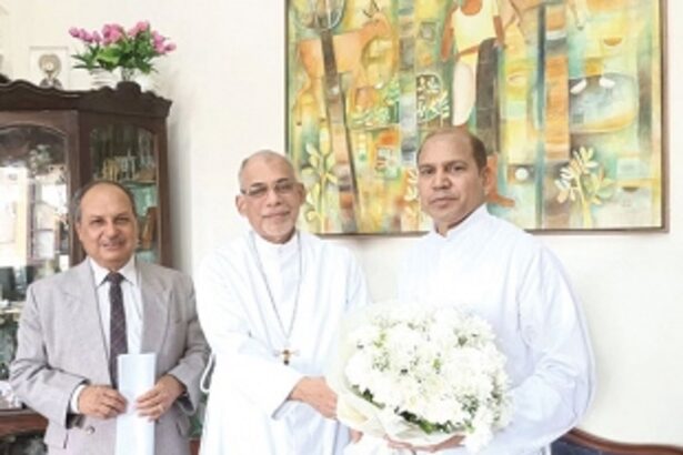FAIAI leaders call on Cardinal Ferrao, seek help to reorganise Anglo Indians