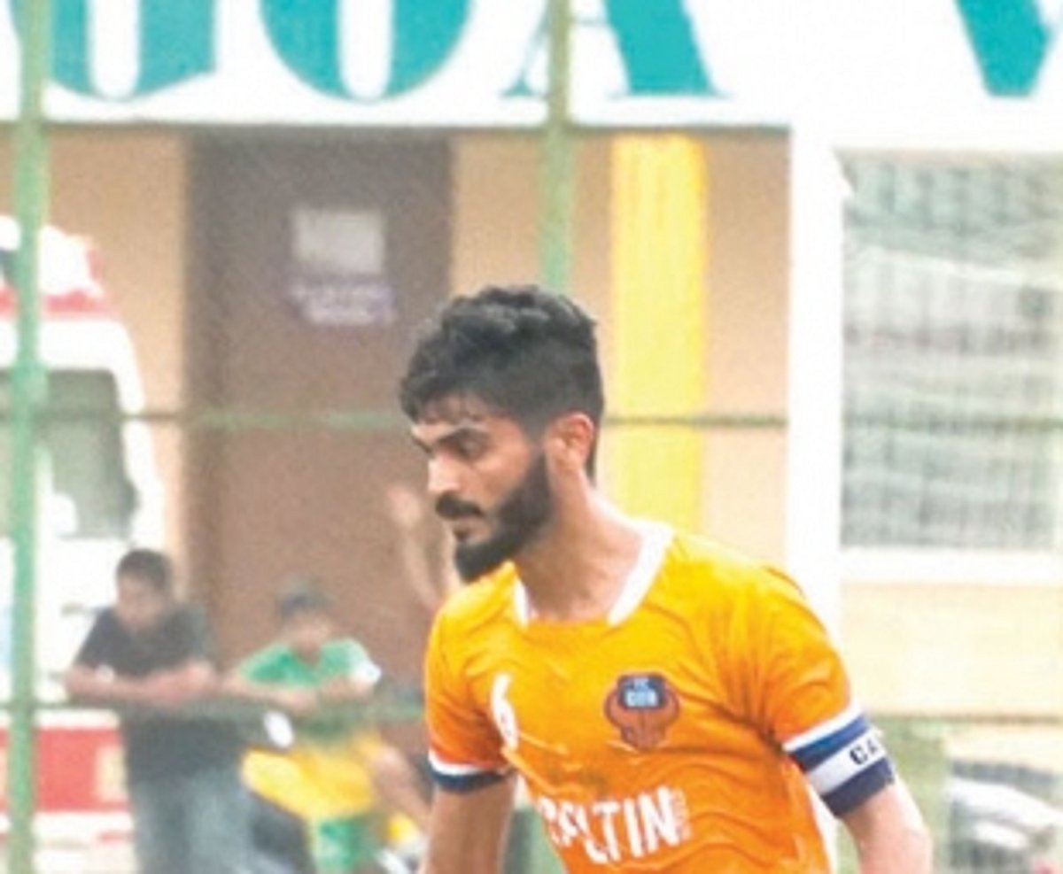 FC GOA’s leander d’cunha