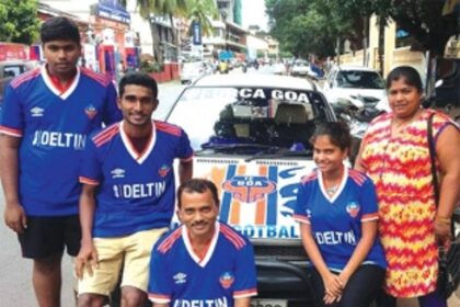 FC Goa fans bring out their creative side