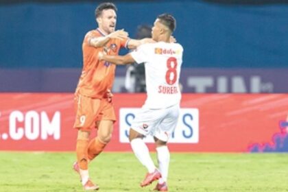 FC Goa’s Ortiz charged with violent conduct, show caused