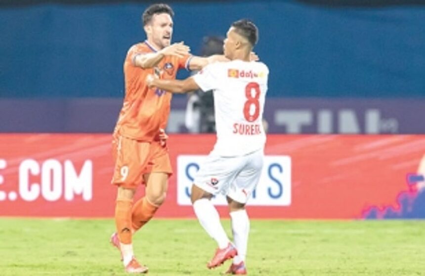 FC Goa’s Ortiz charged with violent conduct, show caused