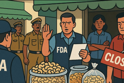 FDA Raids Calangute and Baga Shops, Shuts Down Outlets Selling Substandard Cashew Nuts and Violating Food Safety Norms