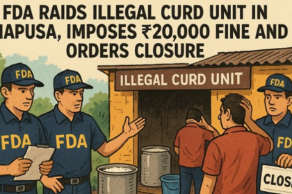 FDA Raids Illegal Curd Unit in Mapusa, Imposes ₹20,000 Fine and Orders Closure