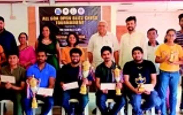FM Wagh wins at Open Blitz Chess tourney