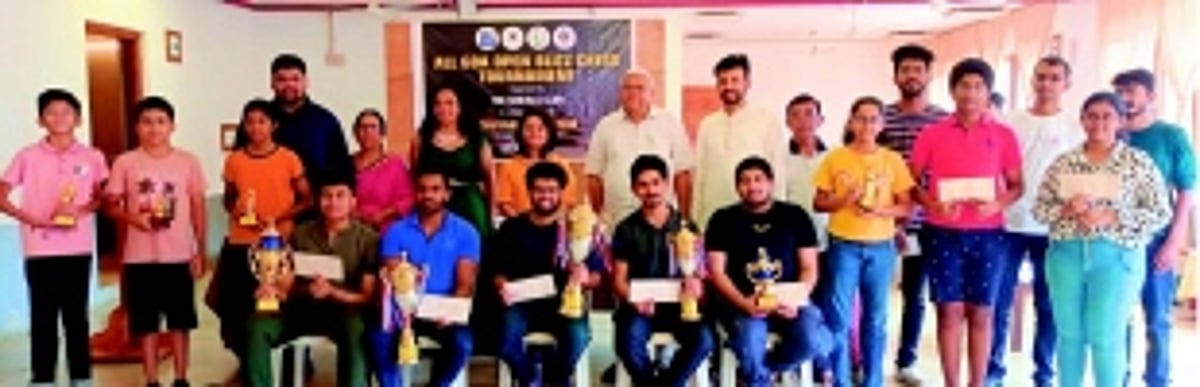 FM Wagh wins at Open Blitz Chess tourney