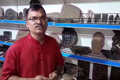 FROM STONE TO SCULPTORS: Suryakant Gaonkar continues legacy of stone carving art