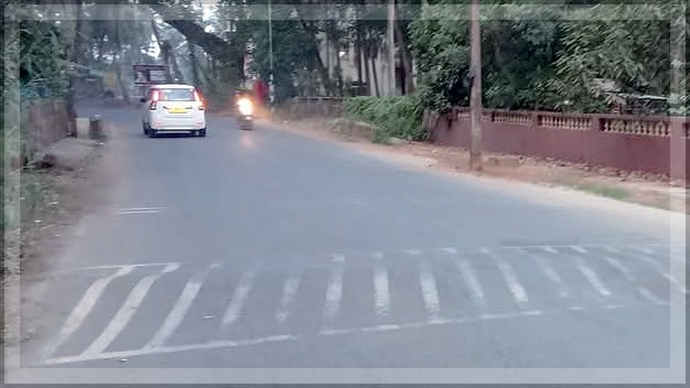 Faded Speed Breakers in Majorda Create Hazard for Drivers