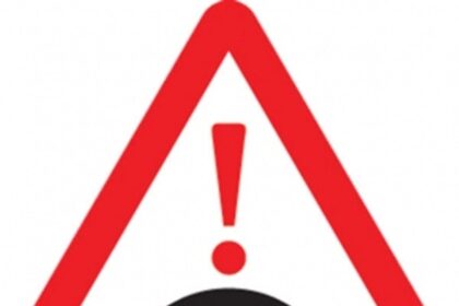 Faded marking on road humps endanger motorists in Arambol