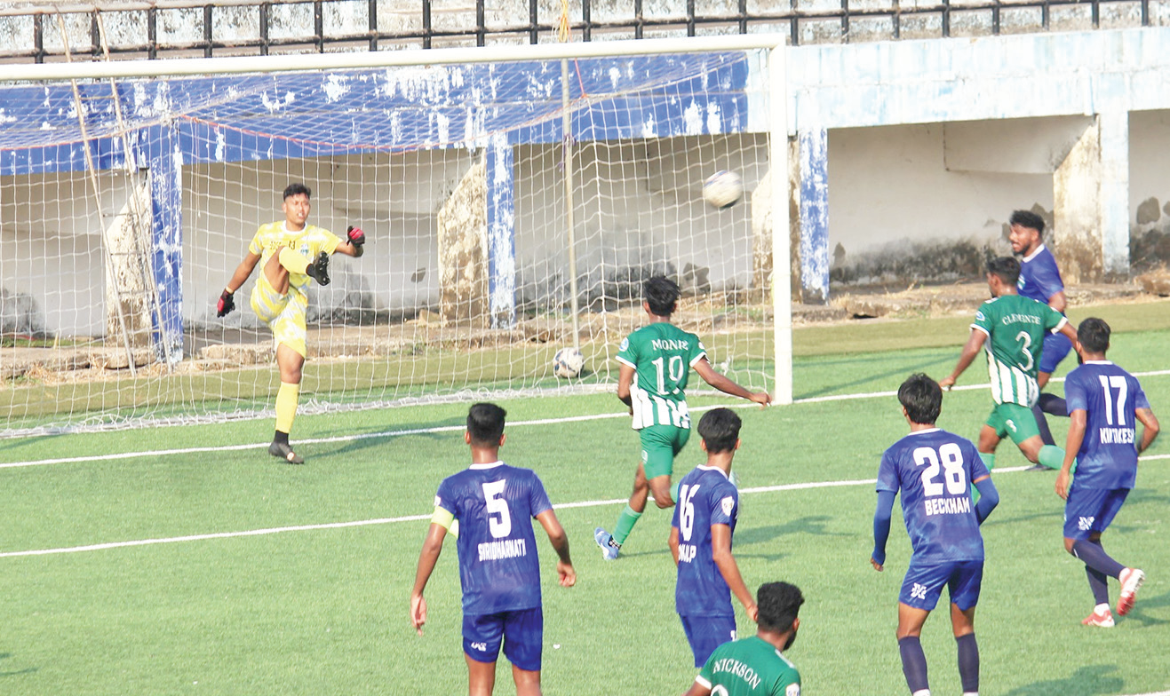 Faheez nets four
in Sesa FA’s win