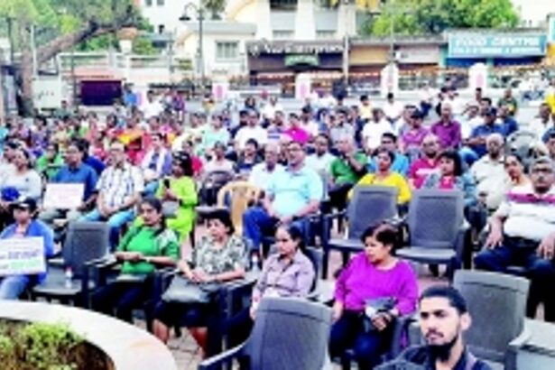 Faithful Goans gather at Lohia Maidan, to ‘liberate‘ their land ’from pain‘