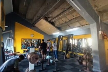 False Ceiling of Gym at Tilak Maidan, Vasco collapses; no injuries reported