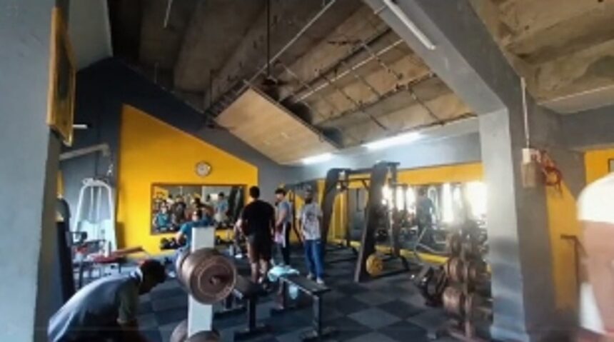 False Ceiling of Gym at Tilak Maidan, Vasco collapses; no injuries reported
