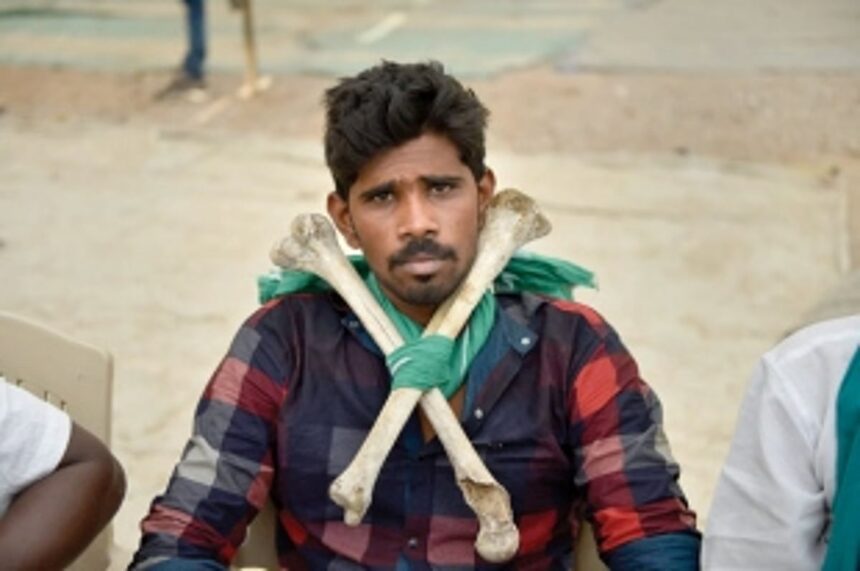 Farmers from across India start two-day protest in New Delhi