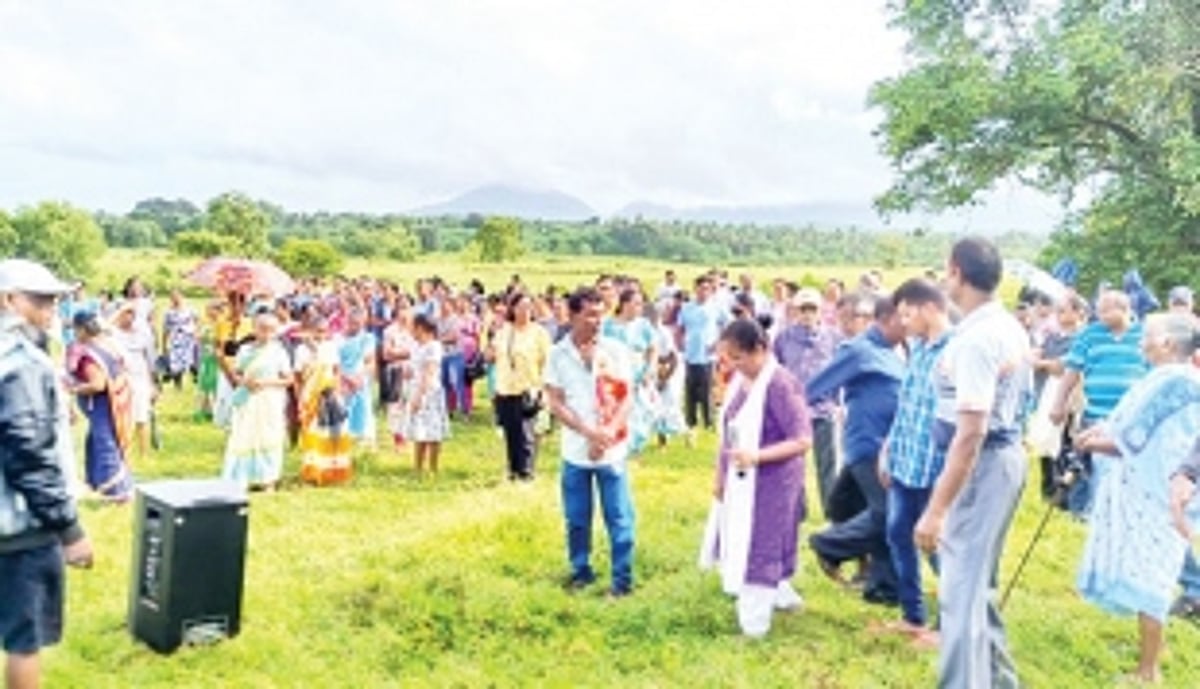 Farmers slam Sanguem MLA for IIT project on prime agri-land