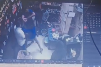 Fast Food Owner Brutally Assaulted by Police Head Constable; Incident Captured on CCTV; Cop suspended