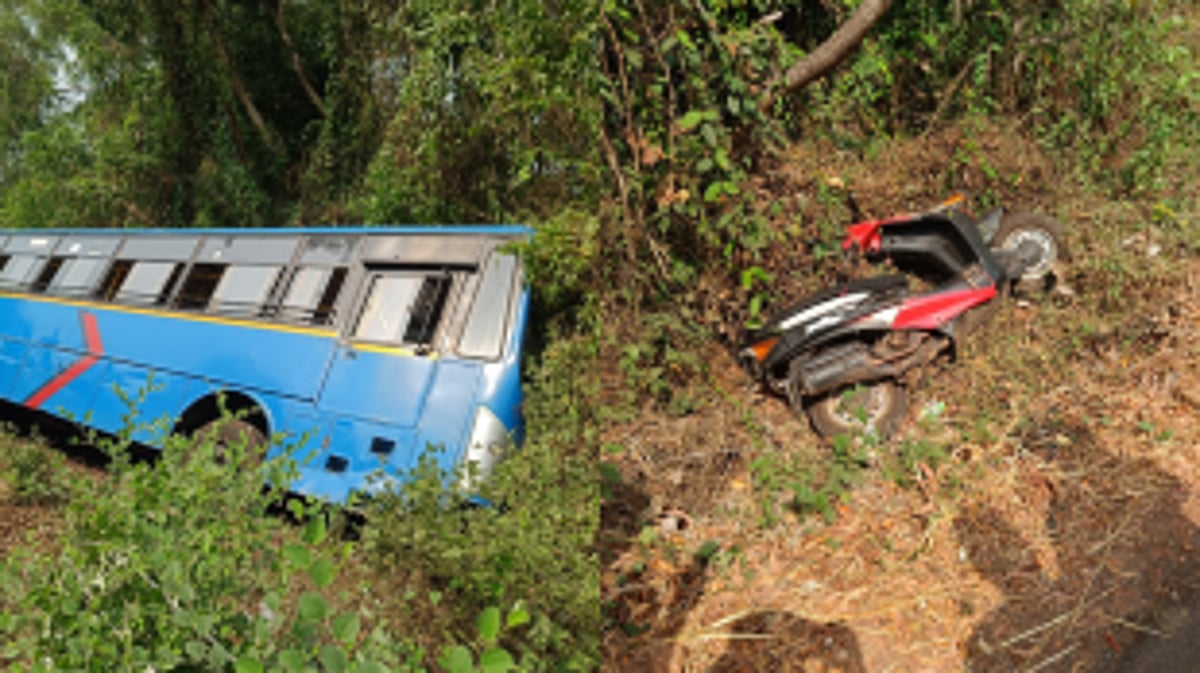 Fatal Accident at Dharmapur: Lady Scooter Rider Crushed Under KTCL Bus Wheels