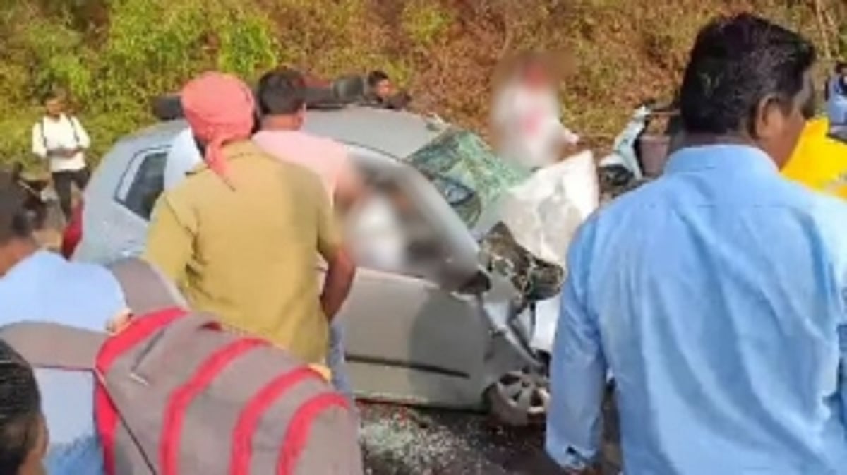 Fatal Collision between Car and KTC bus in Mashem, Canacona Claims Life of Car Driver