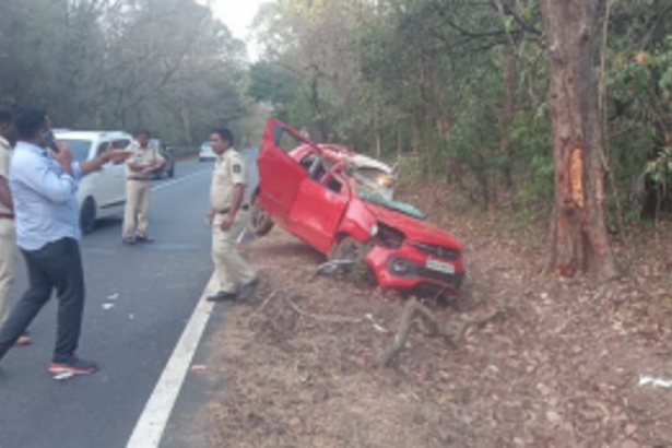 Fatal Self-Car Accident Claims Two Lives Near Nandran Mollem