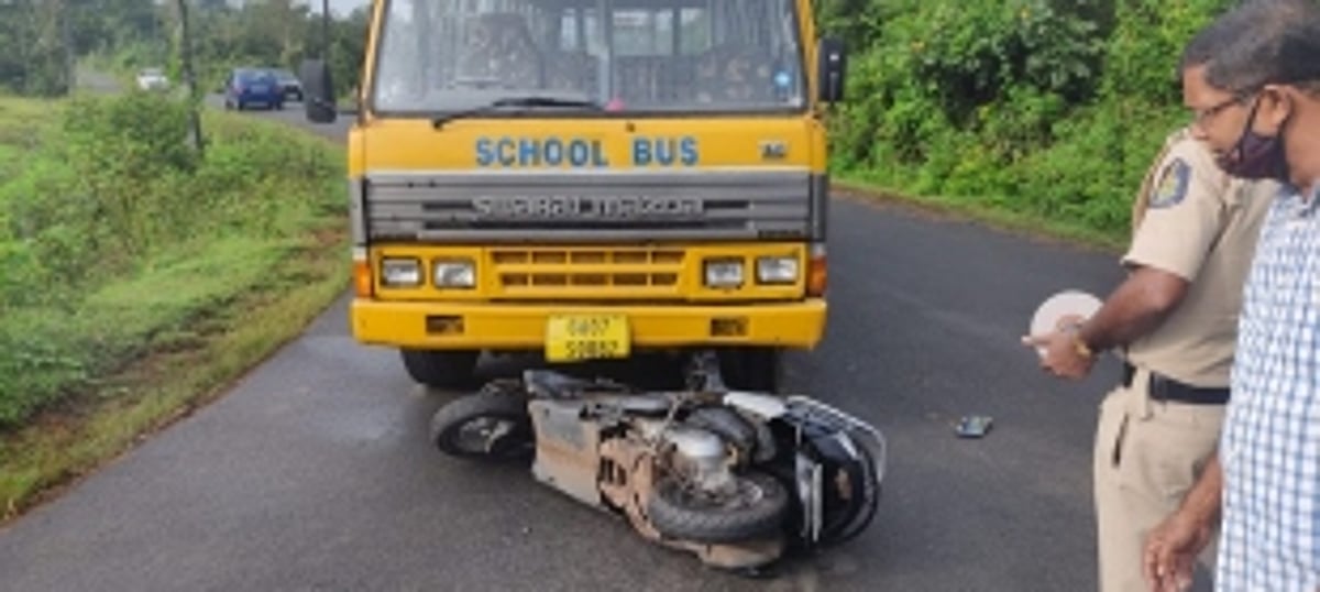 Fatal accident at Cotombi Quepem, youth dies in head-on collision