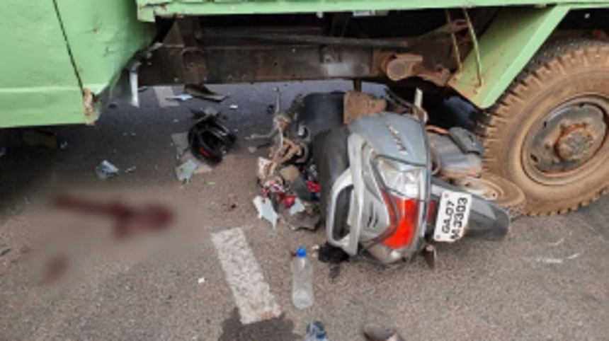 Fatal crash claims 1 life, seriously injures another at Gaundalim junction