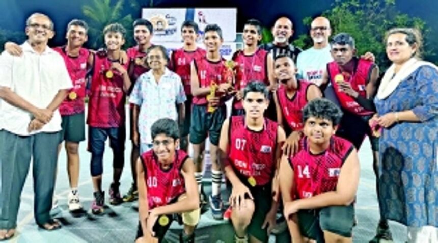 Fatorda Don Bosco, Sharada Mandir emerge  U-15 boys & girls basketball champions