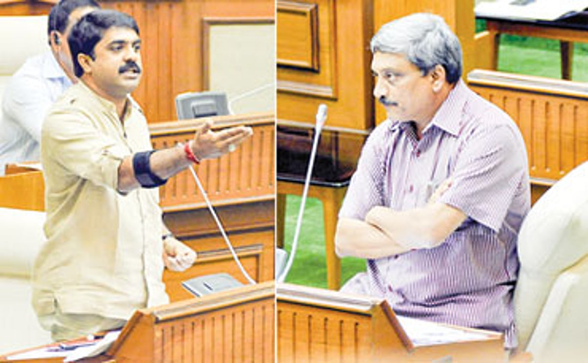 Fatorda MLA Vijai Sardesai raises a starred question