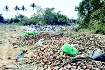 Fatorda locals alarmed as garbage black spot near District Hospital grows into dumpsite